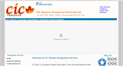 Desktop Screenshot of cictoronto.com