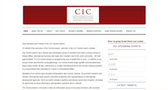 Desktop Screenshot of cictoronto.ca